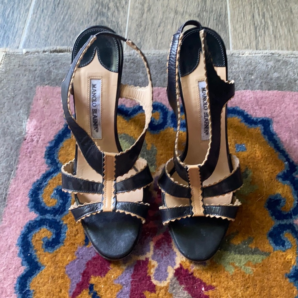 Manolo Blahnik Strappy Sandals